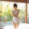 天使もえ 乳首ポチ白ワンピ水着で魅せる美しいボディライン