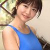 鈴木ゆき 屋外プールで凄エロな超ハイレグ水着で美尻ドーン!