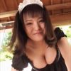 彼方美紅 ハーフトップから零れ落ちそうな爆乳に目が釘付け