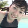大貫彩香 競泳水着のぴっちぴち美乳ボディに見惚れてしまう