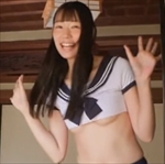 波崎天結 どんだけエッチなんだよー!な超マイクロセーラー服!